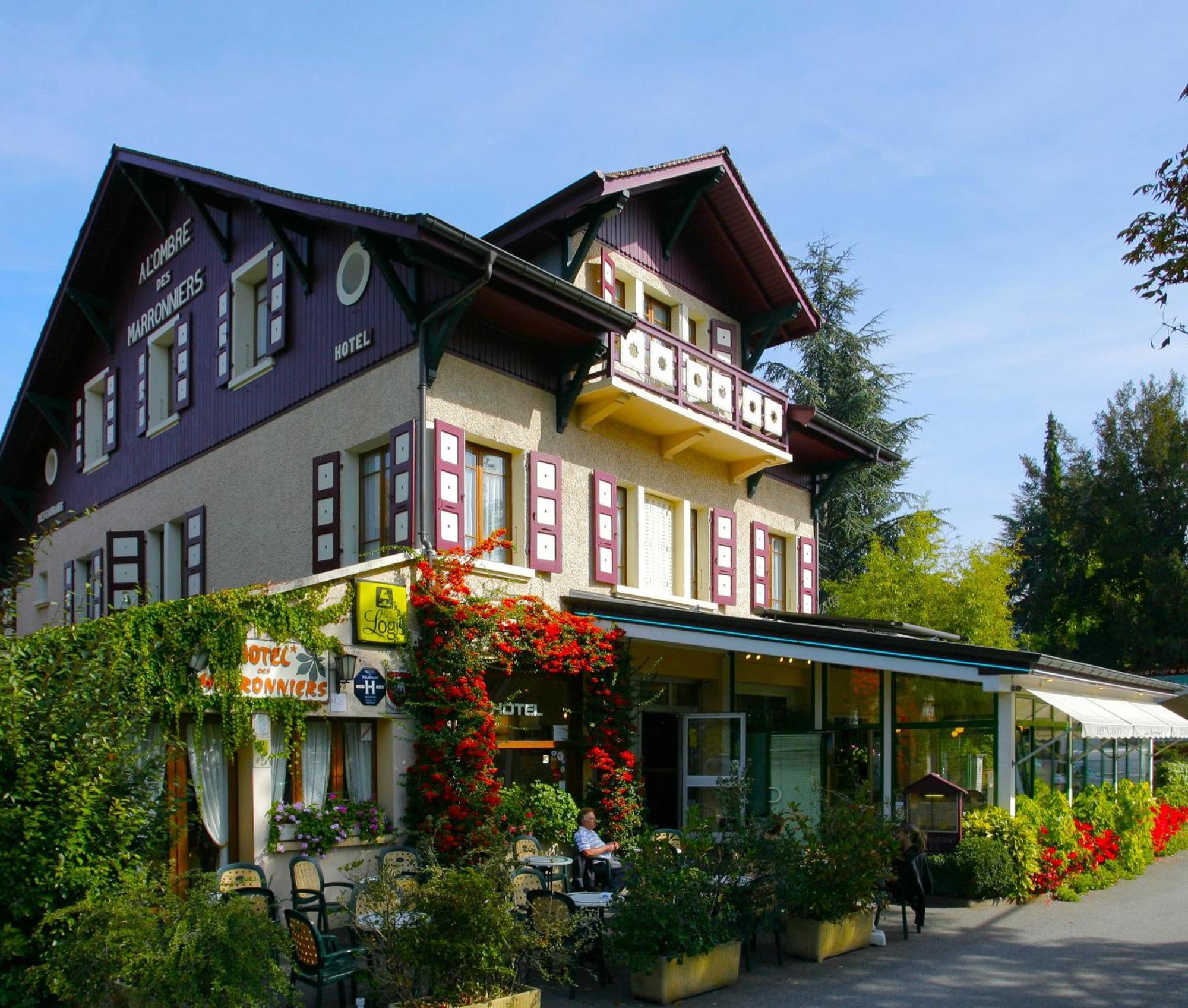 Hotel Les Marronniers Thonon-les-Bains Exterior photo